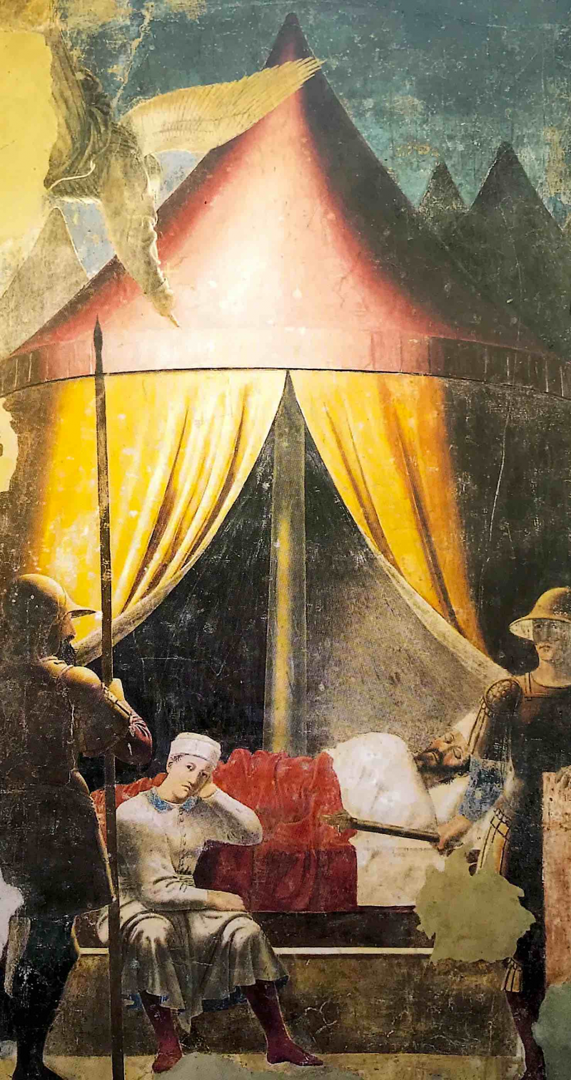 'Sueño de Constantino' (Piero della Francesca, 1455)